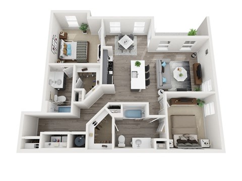 B2 floor plan